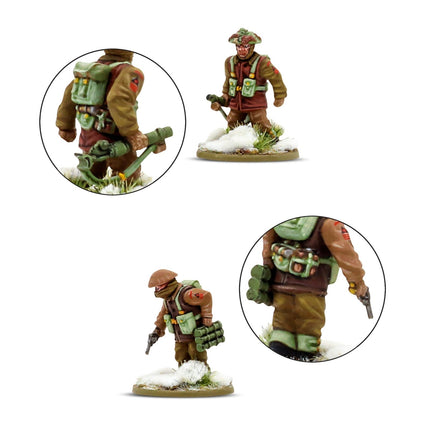 British & Canadian Infantry (Winter) Platoon - Infanterie - Warlord Games - 402011027