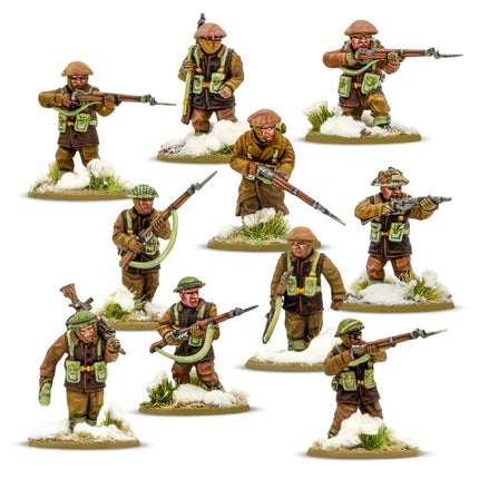 British & Canadian Infantry (Winter) Platoon - Infanterie - Warlord Games - 402011027