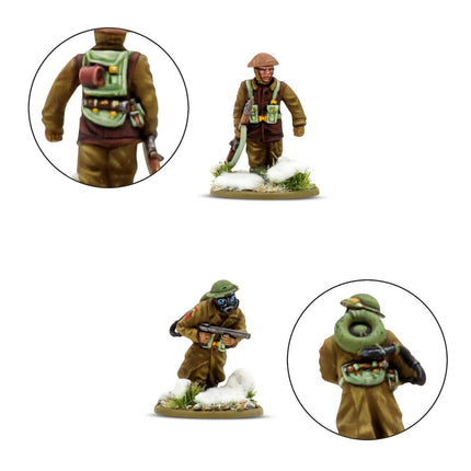 British & Canadian Infantry (Winter) Platoon - Infanterie - Warlord Games - 402011027