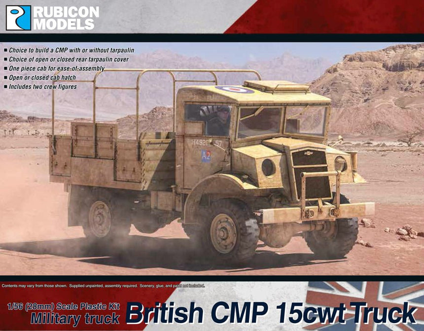 British CMP 15cwt Truck - Fahrzeuge - Rubicon Models UK Ltd - 280056