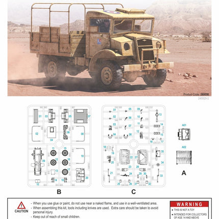 280056 - British CMP 15cwt Truck