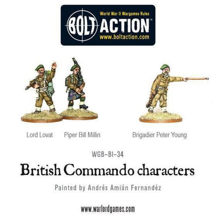 British Commando Characters