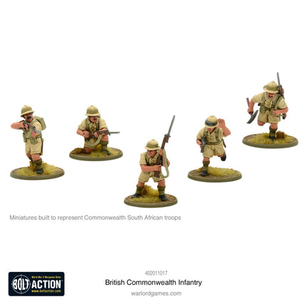 British Commonwealth Infantry - Infanterie - Warlord Games - 402011017