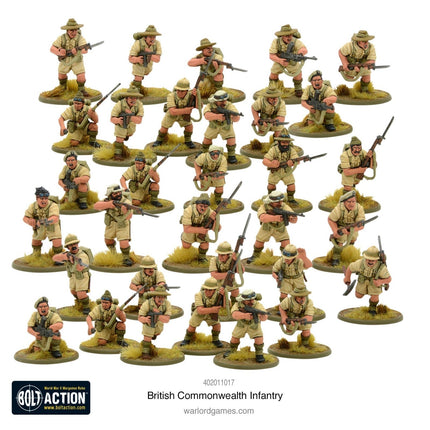 British Commonwealth Infantry - Infanterie - Warlord Games - 402011017