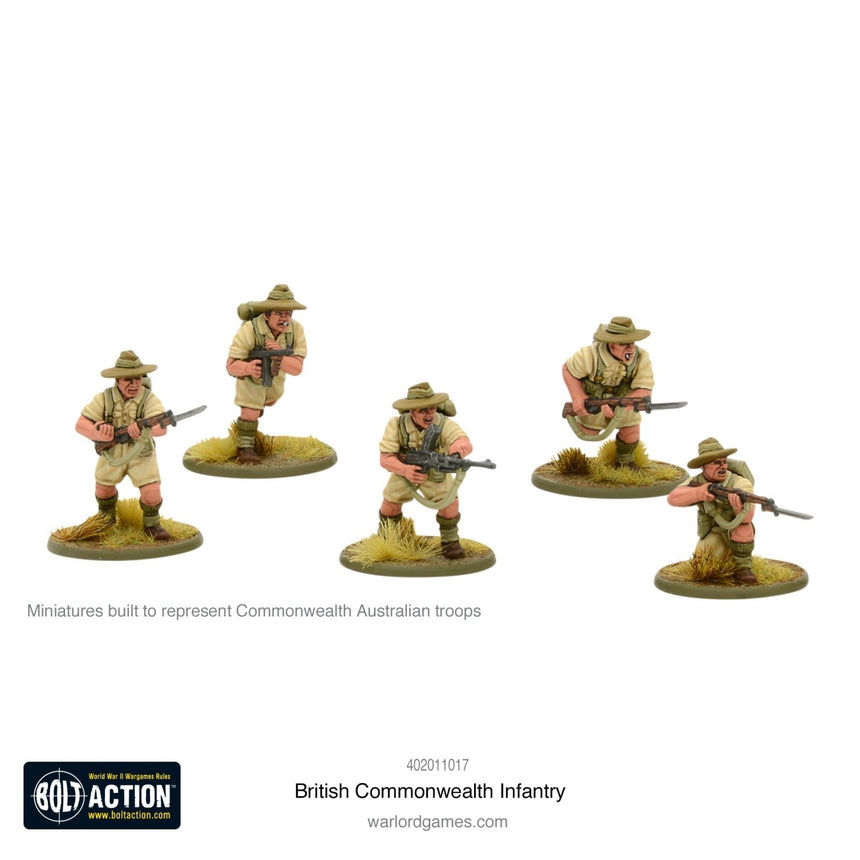 British Commonwealth Infantry - Infanterie - Warlord Games - 402011017