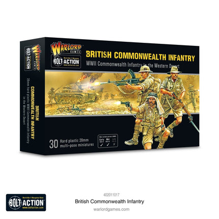 British Commonwealth Infantry - Infanterie - Warlord Games - 402011017