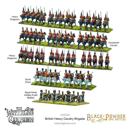 British Heavy Cavalry Brigade - Kavallerie - Warlord Games - 312001003