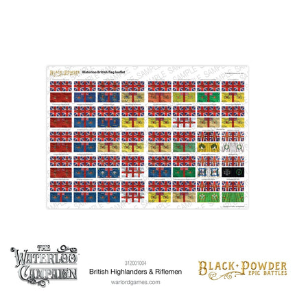 British Highlanders & Riflemen - Infanterie - Warlord Games - 312001004