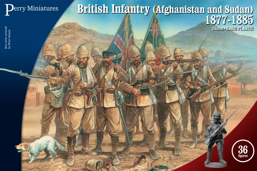 British Infantry in Afghanistan and Sudan 1877-85 - Packung - Perry Miniatures - PM-VLW01