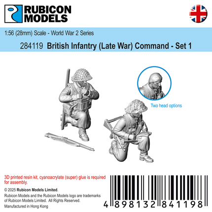British Infantry (Late War) Command - Set 1