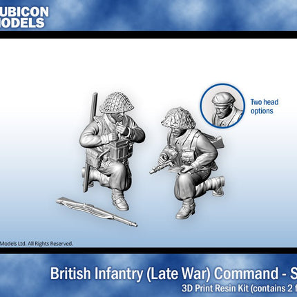 British Infantry (Late War) Command - Set 1