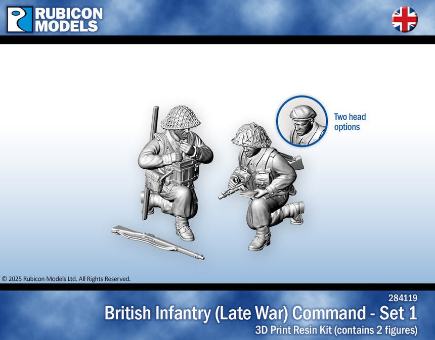 British Infantry (Late War) Command - Set 1