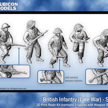 British Infantry (Late War) - Set 1