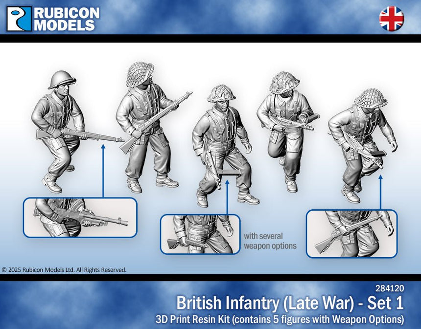 British Infantry (Late War) - Set 1