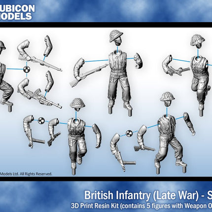 British Infantry (Late War) - Set 1