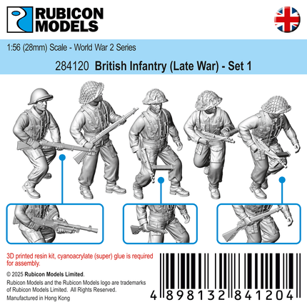 British Infantry (Late War) - Set 1