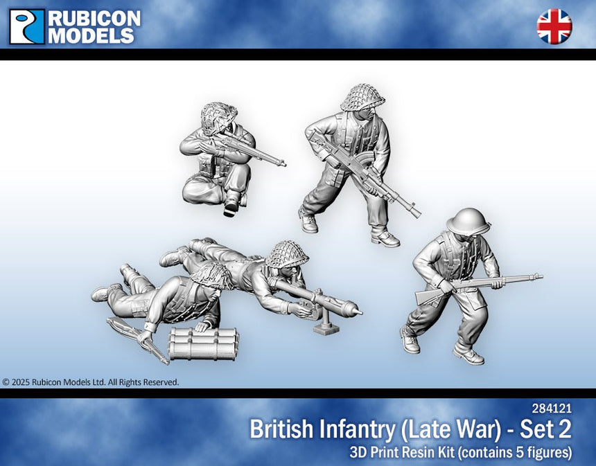 British Infantry (Late War) - Set 2