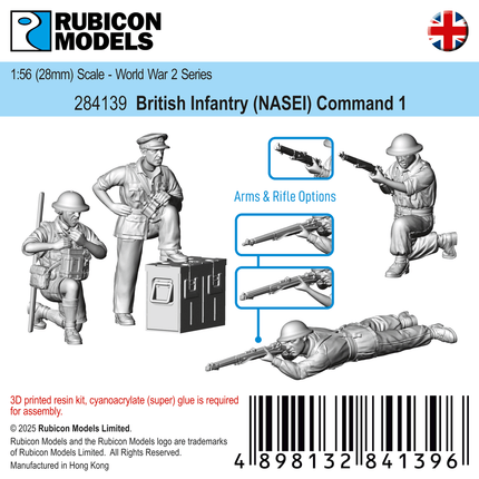 British Infantry (NASEI) Commander