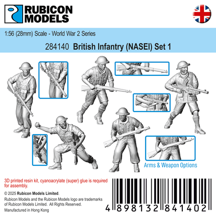 British Infantry (NASEI) Set 1