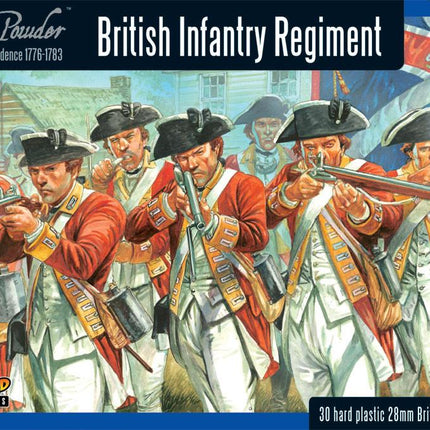 British Infantry Regiment - Infanterie - Warlord Games - WGR-AWI-01