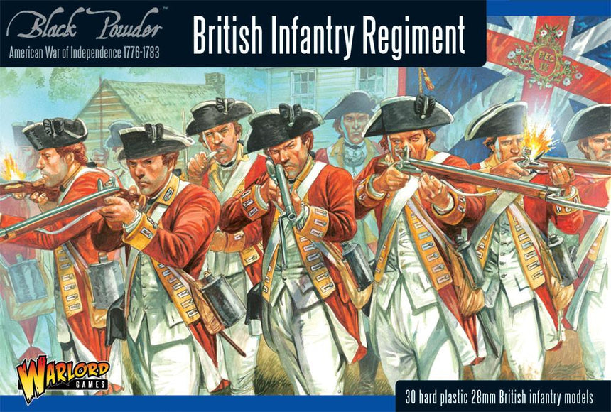 British Infantry Regiment - Infanterie - Warlord Games - WGR-AWI-01