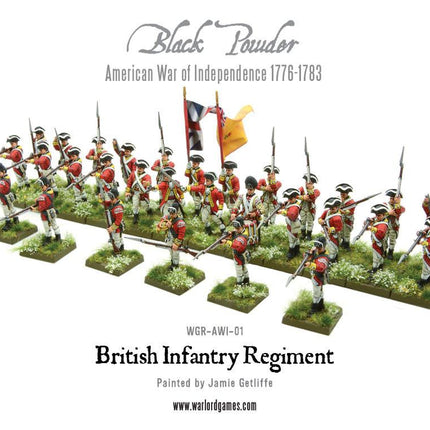 British Infantry Regiment - Infanterie - Warlord Games - WGR-AWI-01