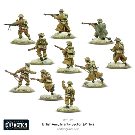 British Infantry Section (Winter) - Infanterie - Warlord Games - 402211003