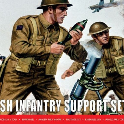 British Infantry Support Set - Infanterie - Airfix - A04710V