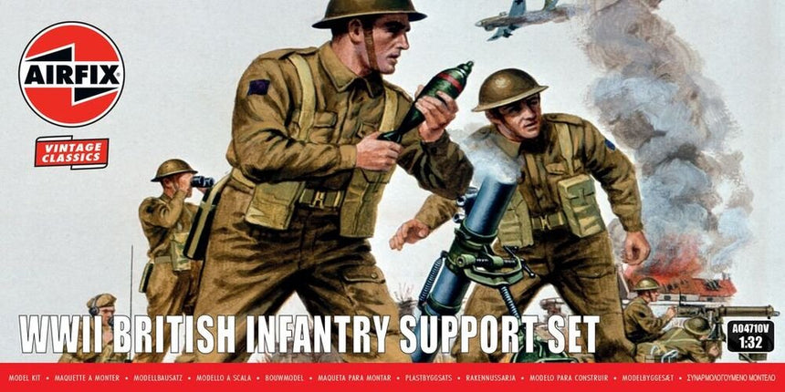 British Infantry Support Set - Infanterie - Airfix - A04710V