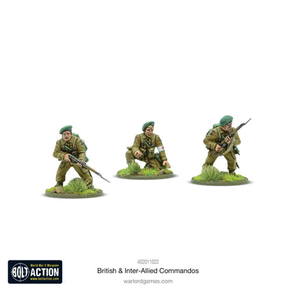 British & Inter - Allied Commandos - Infanterie - Warlord Games - 402011022