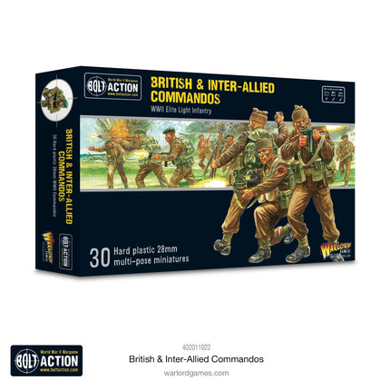 British & Inter - Allied Commandos - Infanterie - Warlord Games - 402011022
