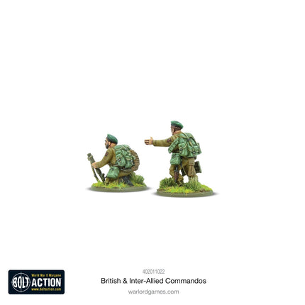 British & Inter - Allied Commandos - Infanterie - Warlord Games - 402011022