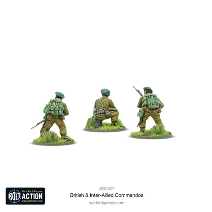 British & Inter - Allied Commandos - Infanterie - Warlord Games - 402011022