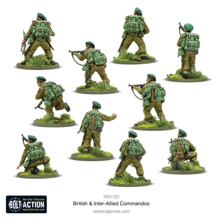 British & Inter - Allied Commandos - Infanterie - Warlord Games - 402011022