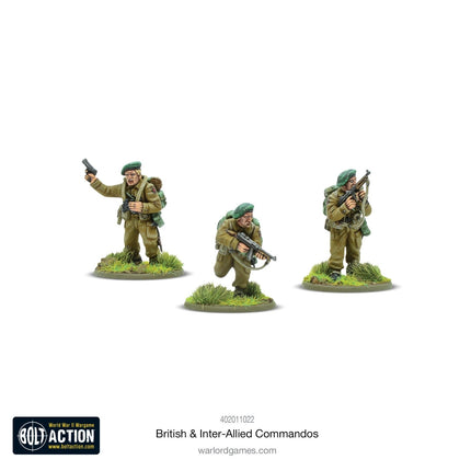 British & Inter - Allied Commandos - Infanterie - Warlord Games - 402011022
