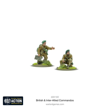 British & Inter - Allied Commandos - Infanterie - Warlord Games - 402011022