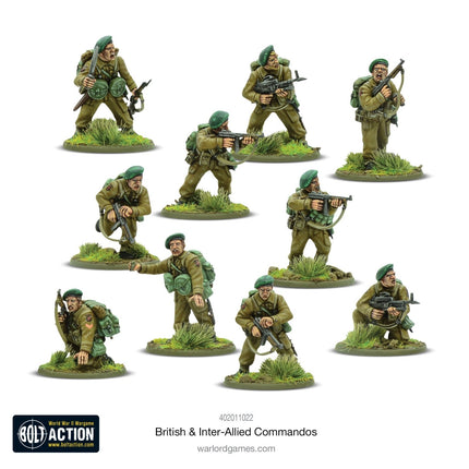 British & Inter - Allied Commandos - Infanterie - Warlord Games - 402011022