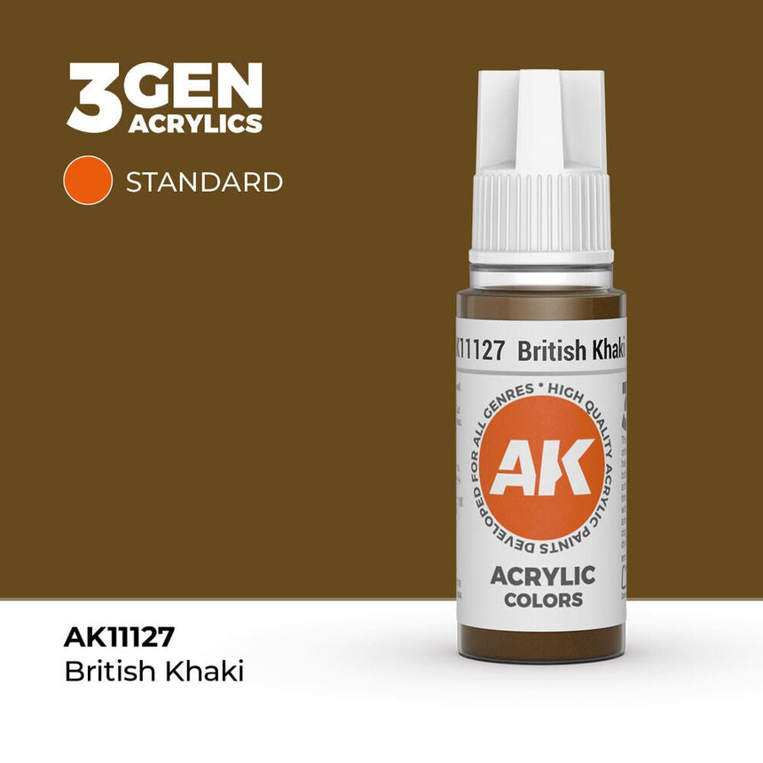 AK Interactive 3rd Generation - British Khaki 18 ml