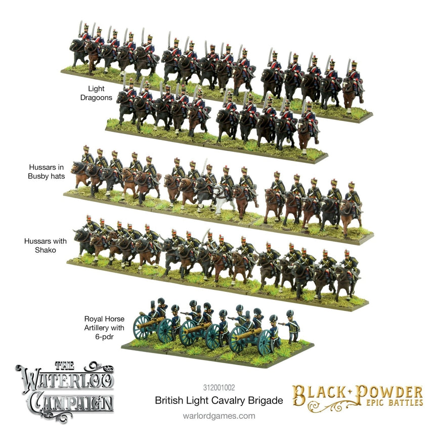 British Light Cavalry Brigade - Kavallerie - Warlord Games - 312001002