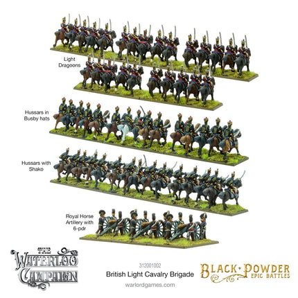 British Light Cavalry Brigade - Kavallerie - Warlord Games - 312001002