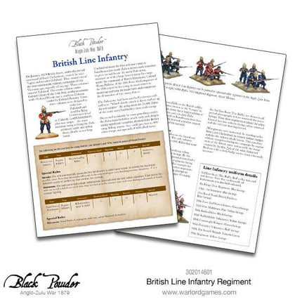 British Line Infantry Regiment - Infanterie - Warlord Games - 302014601