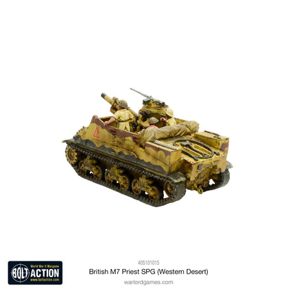 British M7 Priest SPG (Western Desert)