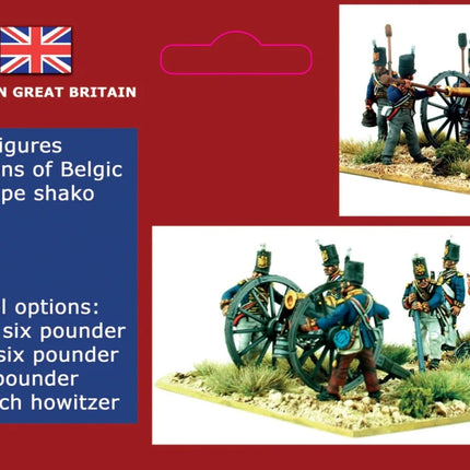 British Napleonic Foot Artillery - Artillerie - Victrix - VX0010