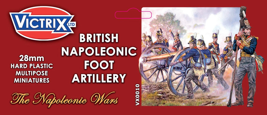 British Napleonic Foot Artillery - Artillerie - Victrix - VX0010