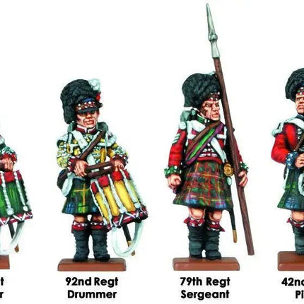 British Napoleonic Highlander Centre Companies - Infanterie - Victrix - VX0006
