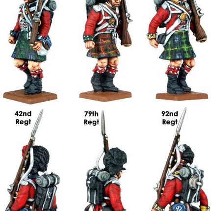 British Napoleonic Highlander Centre Companies - Infanterie - Victrix - VX0006