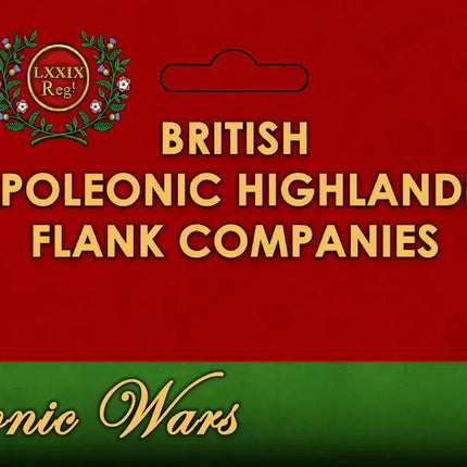 British Napoleonic Highlander Flank Companies - Infanterie - Victrix - VX0007