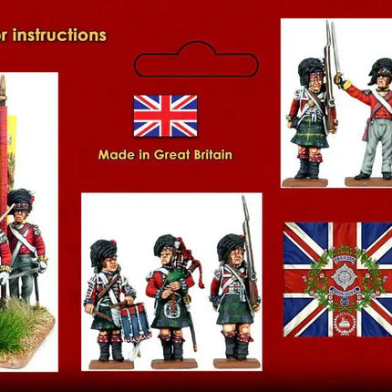 British Napoleonic Highlander Flank Companies - Infanterie - Victrix - VX0007