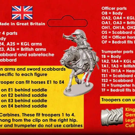 British Peninsular Heavy Dragoons - Kavallerie - Victrix - VX0026