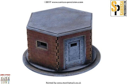 British Pill Box Set - Gelände - Sarissa - N089